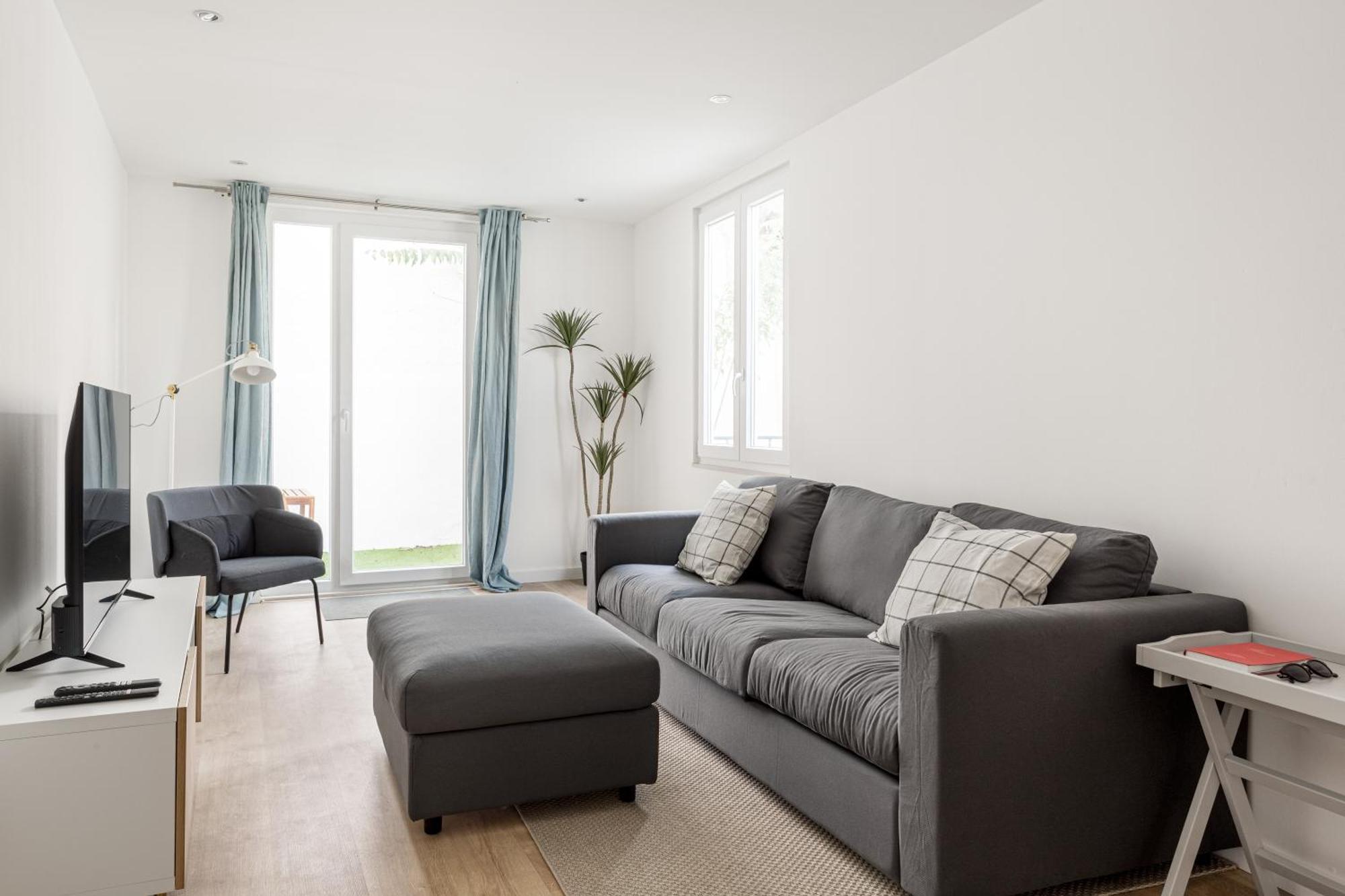 Joivy Minimalistic Apt W Patio In Principe Real Lisboa Eksteriør bilde